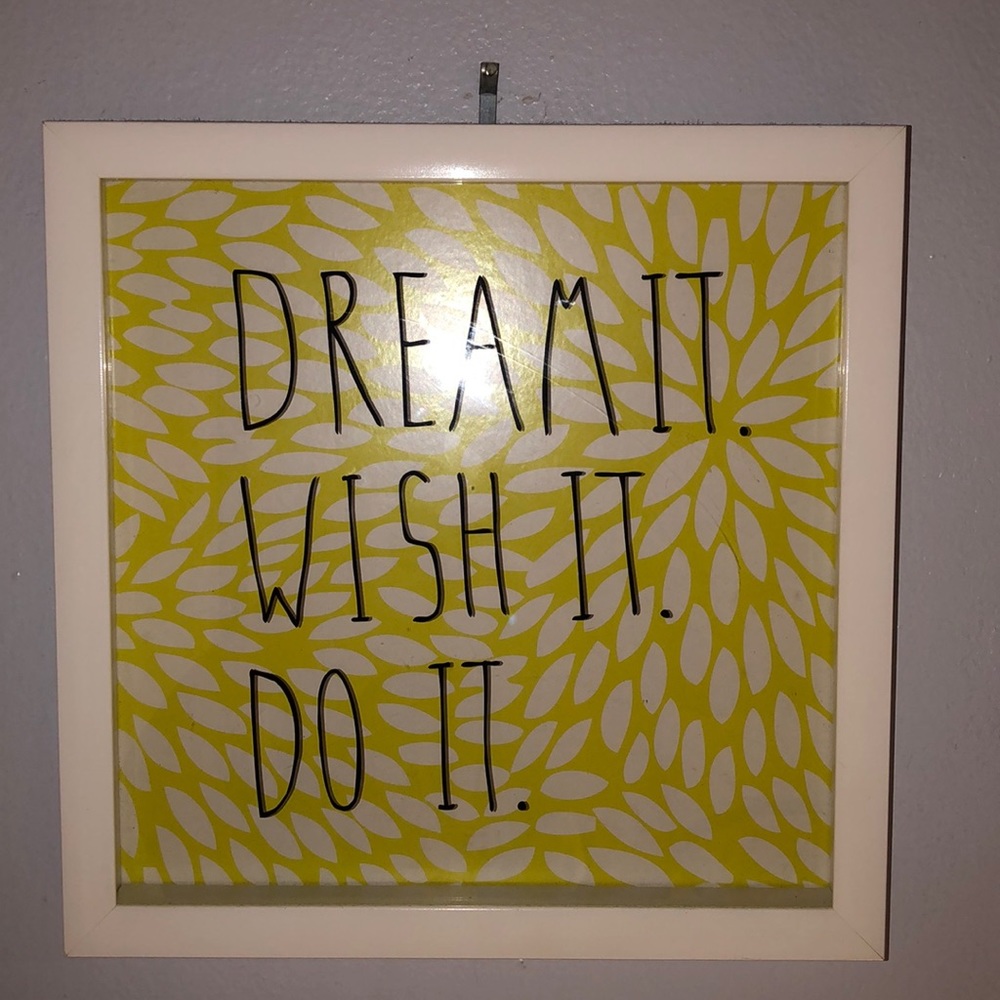 ⭐️Room Decor Quote Frame